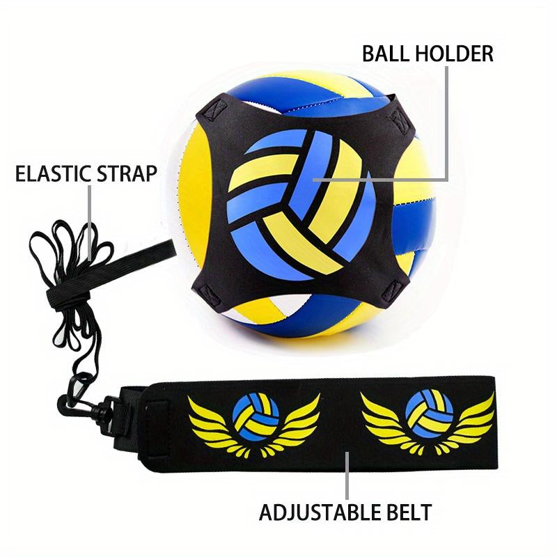 Premium Solo Volleyball Trainer – Portable Serving, Setting & Spiking Practice Tool for All Skill Levels