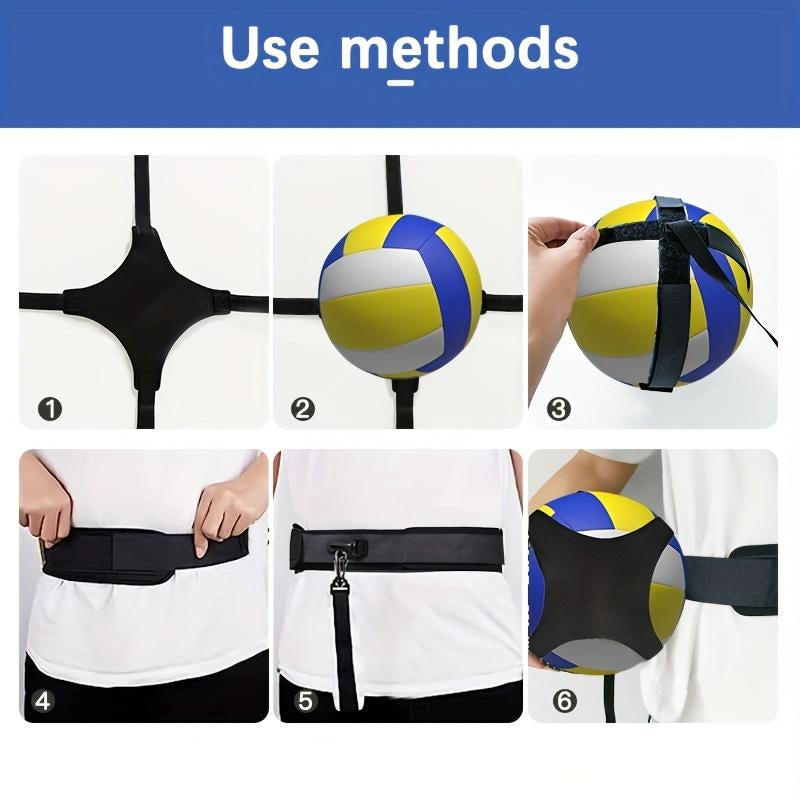 Premium Solo Volleyball Trainer – Portable Serving, Setting & Spiking Practice Tool for All Skill Levels