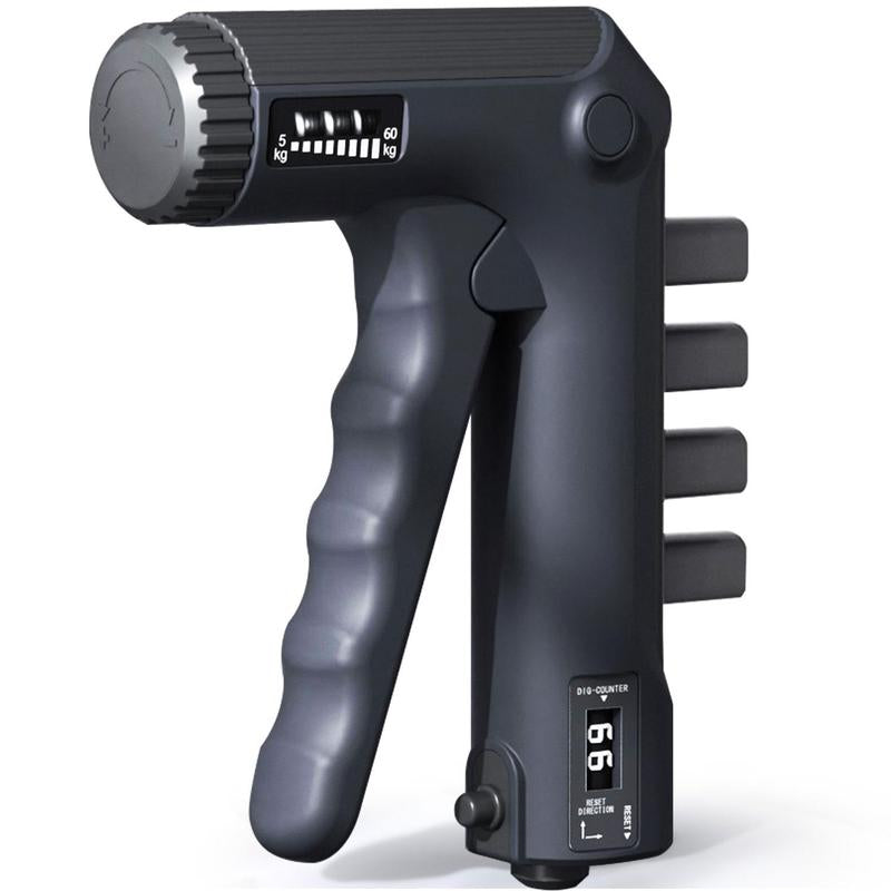 💥 Funny Hand Grip Strengthener Kit – 5-in-1 Adjustable Resistance Workout for Forearms, Fingers & Stress Relief