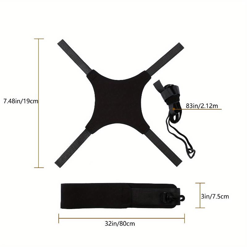 Premium Solo Volleyball Trainer – Portable Serving, Setting & Spiking Practice Tool for All Skill Levels