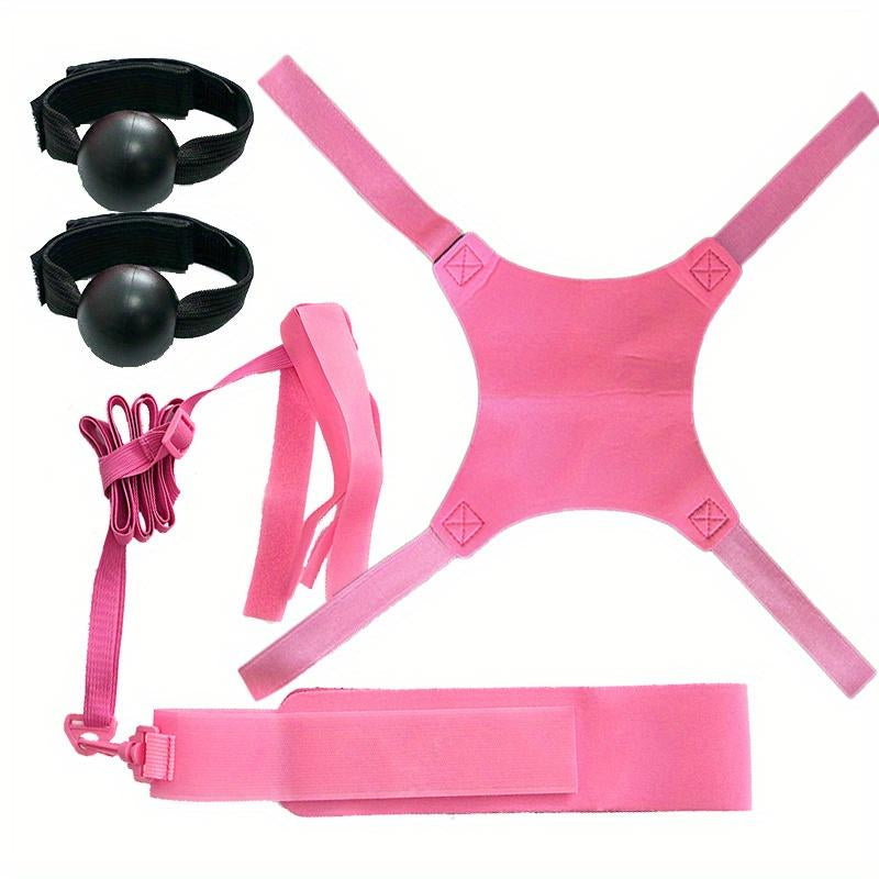 Premium Solo Volleyball Trainer – Portable Serving, Setting & Spiking Practice Tool for All Skill Levels