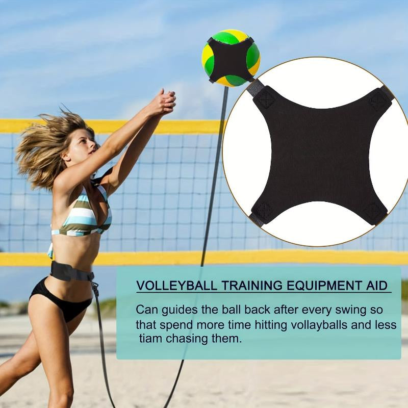 Premium Solo Volleyball Trainer – Portable Serving, Setting & Spiking Practice Tool for All Skill Levels