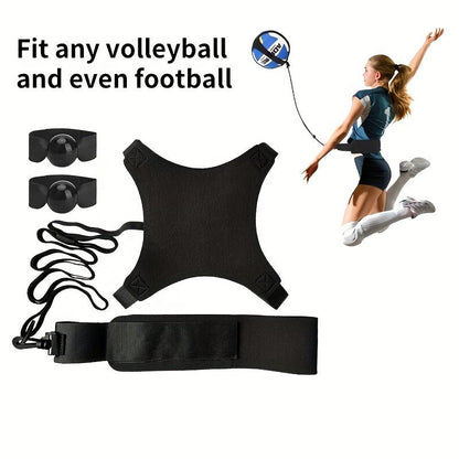 Premium Solo Volleyball Trainer – Portable Serving, Setting & Spiking Practice Tool for All Skill Levels